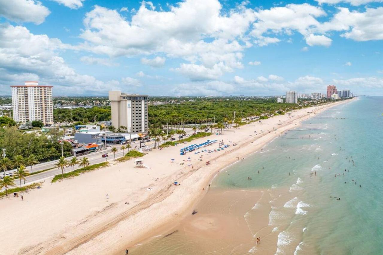 The Purple Pelican Beachfront With Ocean Balcony Unit 3 Fort Lauderdale Zewnętrze zdjęcie