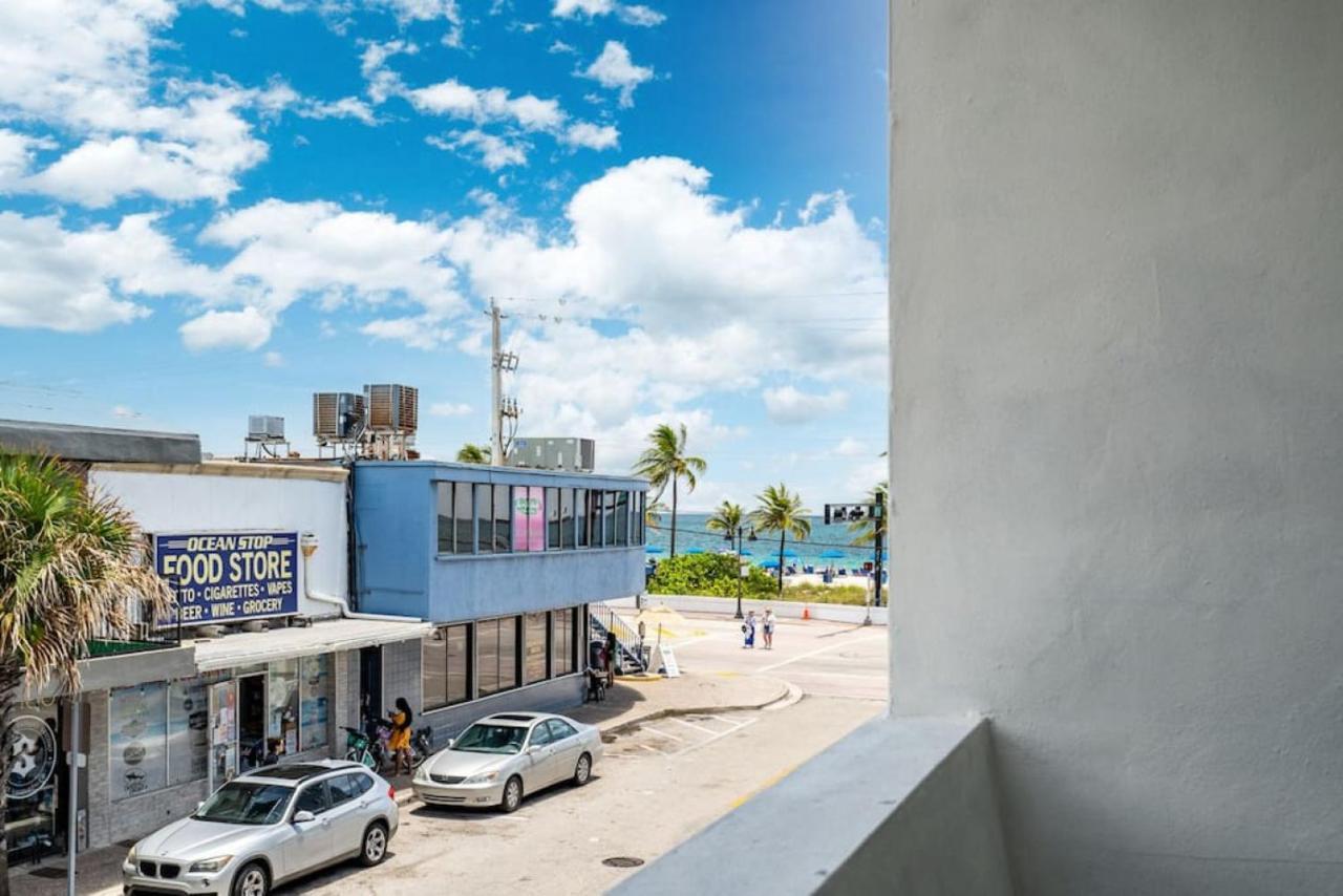 The Purple Pelican Beachfront With Ocean Balcony Unit 3 Fort Lauderdale Zewnętrze zdjęcie