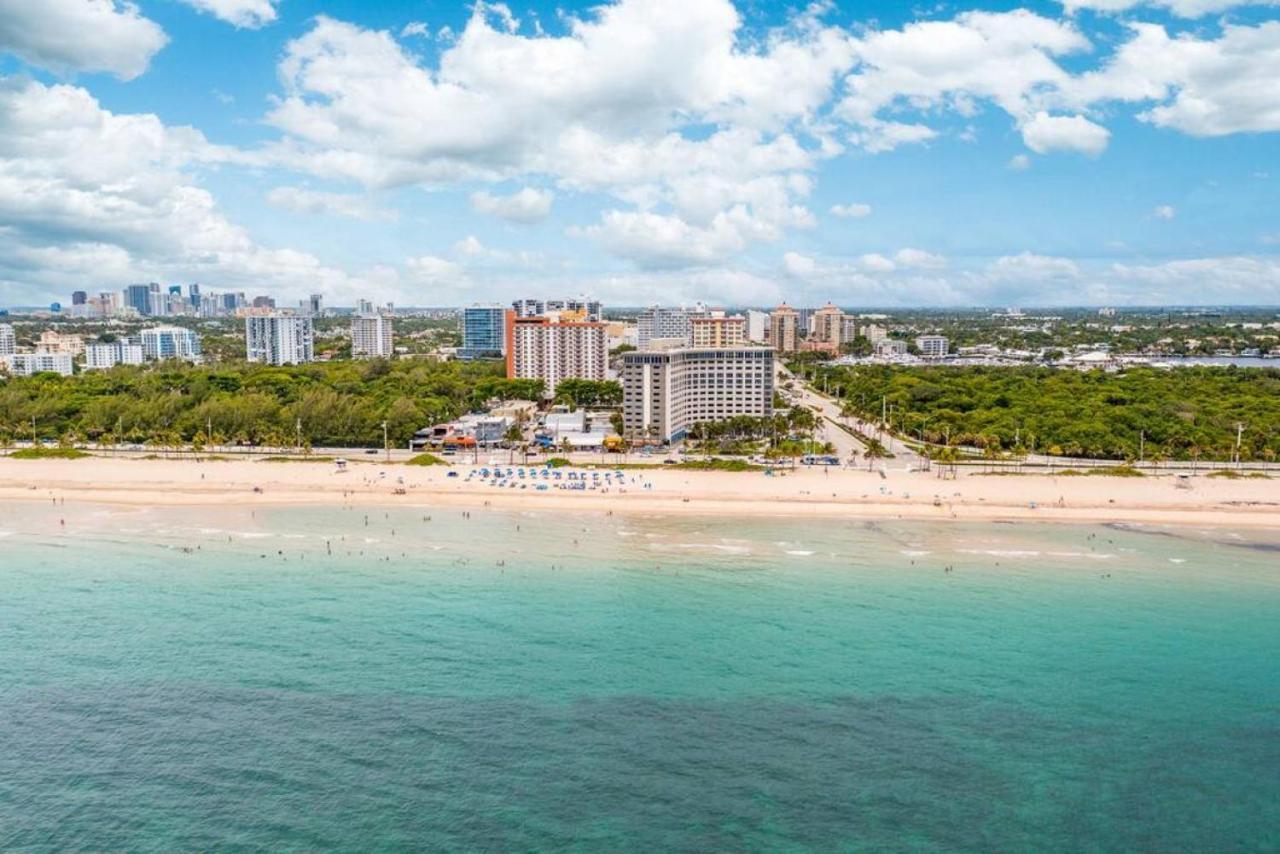 The Purple Pelican Beachfront With Ocean Balcony Unit 3 Fort Lauderdale Zewnętrze zdjęcie