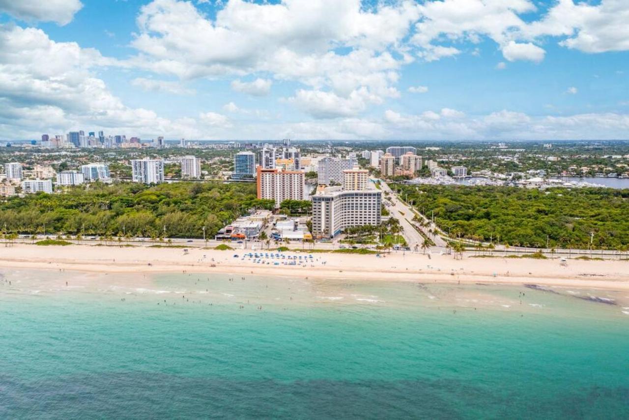 The Purple Pelican Beachfront With Ocean Balcony Unit 3 Fort Lauderdale Zewnętrze zdjęcie