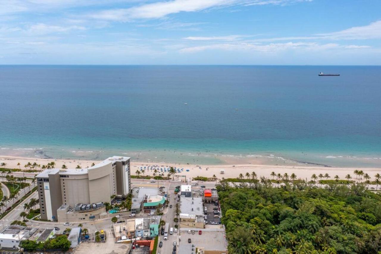 The Purple Pelican Beachfront With Ocean Balcony Unit 3 Fort Lauderdale Zewnętrze zdjęcie