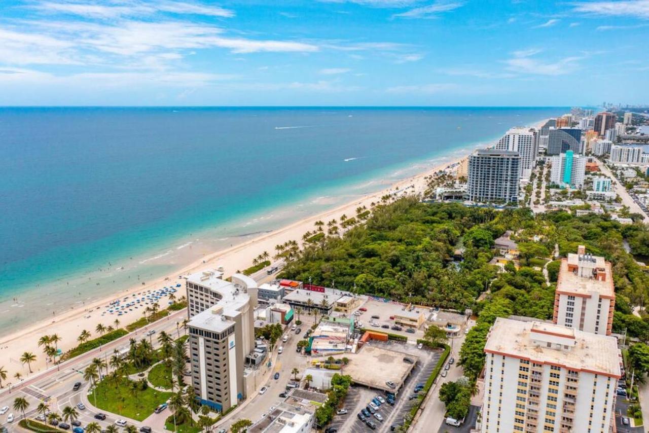 The Purple Pelican Beachfront With Ocean Balcony Unit 3 Fort Lauderdale Zewnętrze zdjęcie