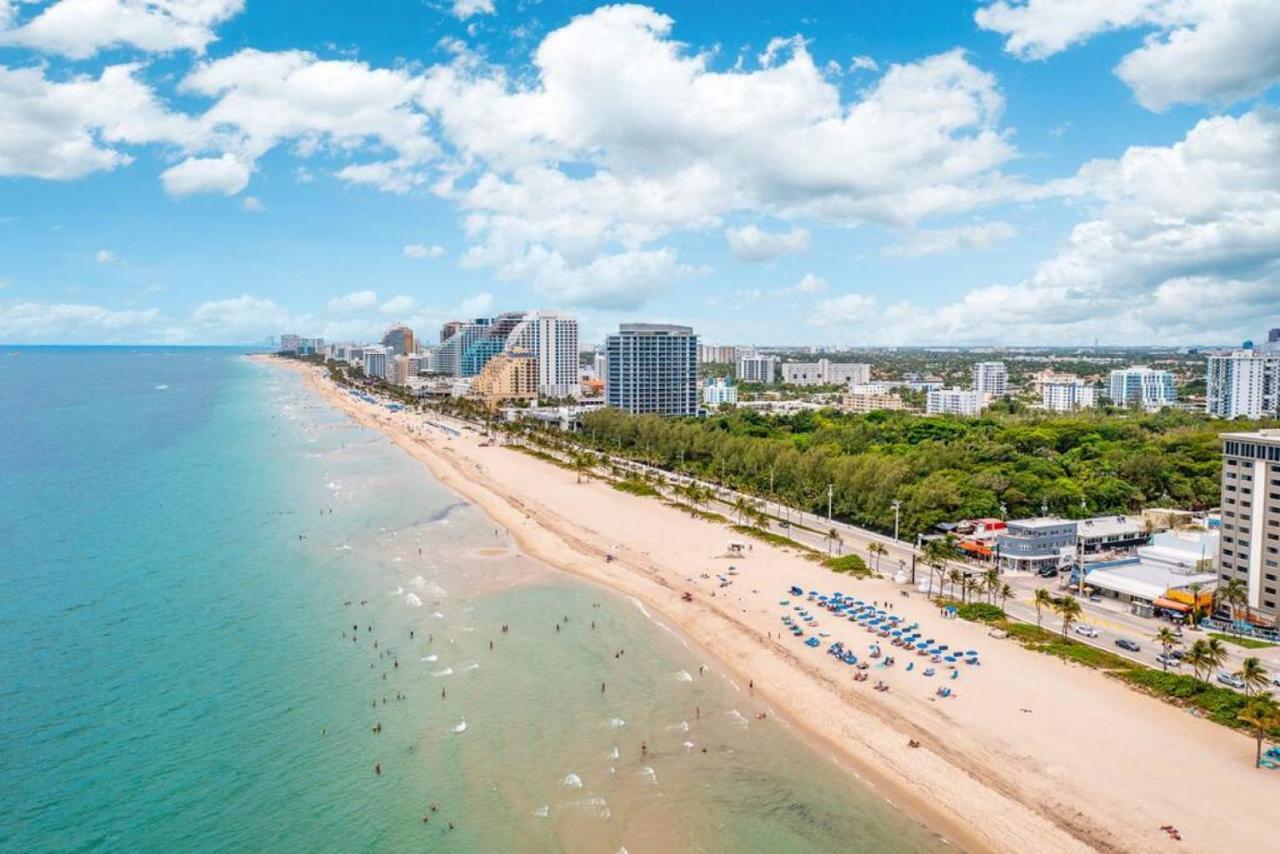 The Purple Pelican Beachfront With Ocean Balcony Unit 3 Fort Lauderdale Zewnętrze zdjęcie