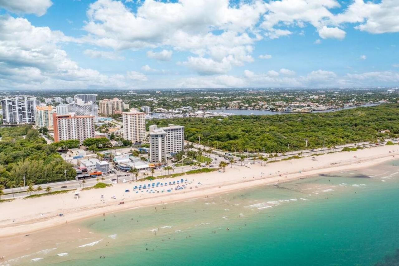 The Purple Pelican Beachfront With Ocean Balcony Unit 3 Fort Lauderdale Zewnętrze zdjęcie